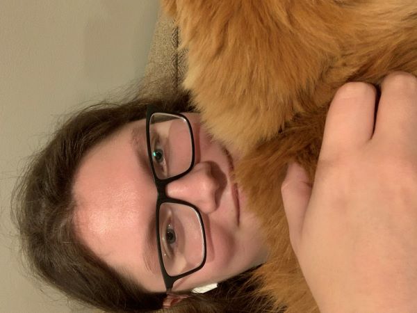 Dexter laying on my chest
